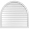 Ekena Millwork Round Top Surface Mount PVC Gable Vent w/ 2"W x 2"P Brickmould Sill Frame, 42"W x 40"H GVPRT42X4003SN - alternate 1